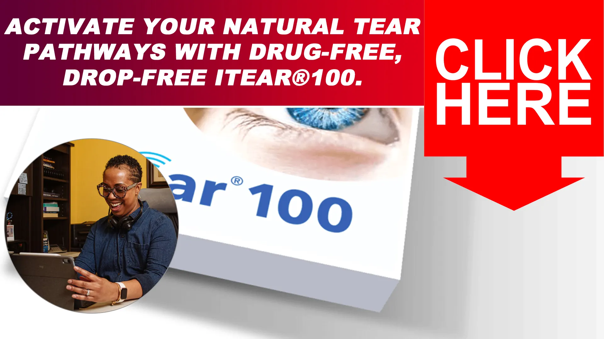 Why Choose the iTEAR100 Over Traditional Eye Drops?